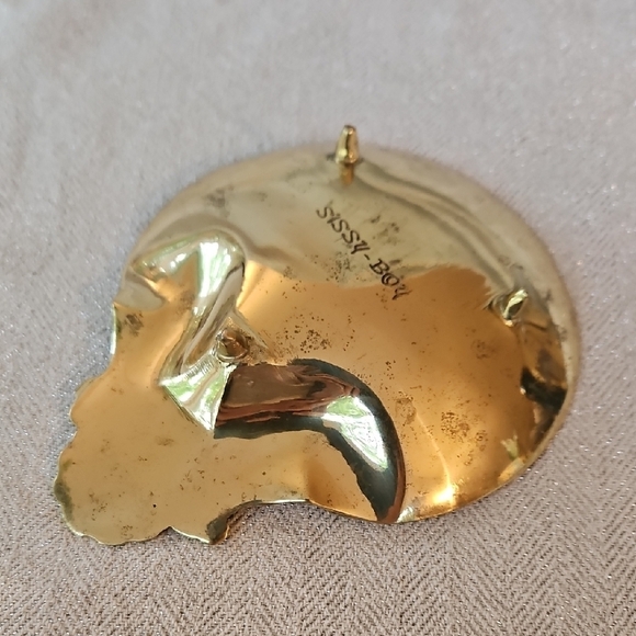 Brass Shell-Shaped Trinket Dish - Picture 4 of 6